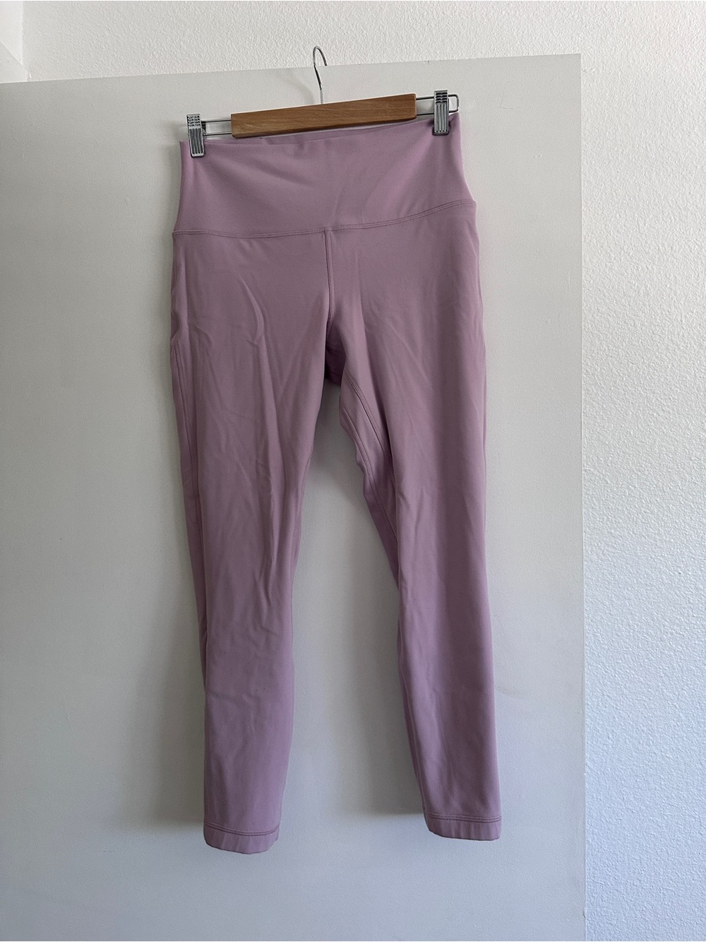 Lululemon Double Lined Align High Rise Pant 25” in Pink Peony